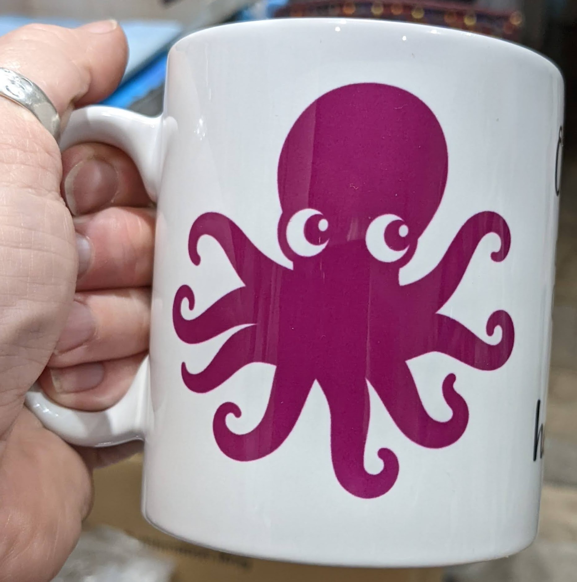 Optimistic Octopus CHARACTER and Matching MUG set