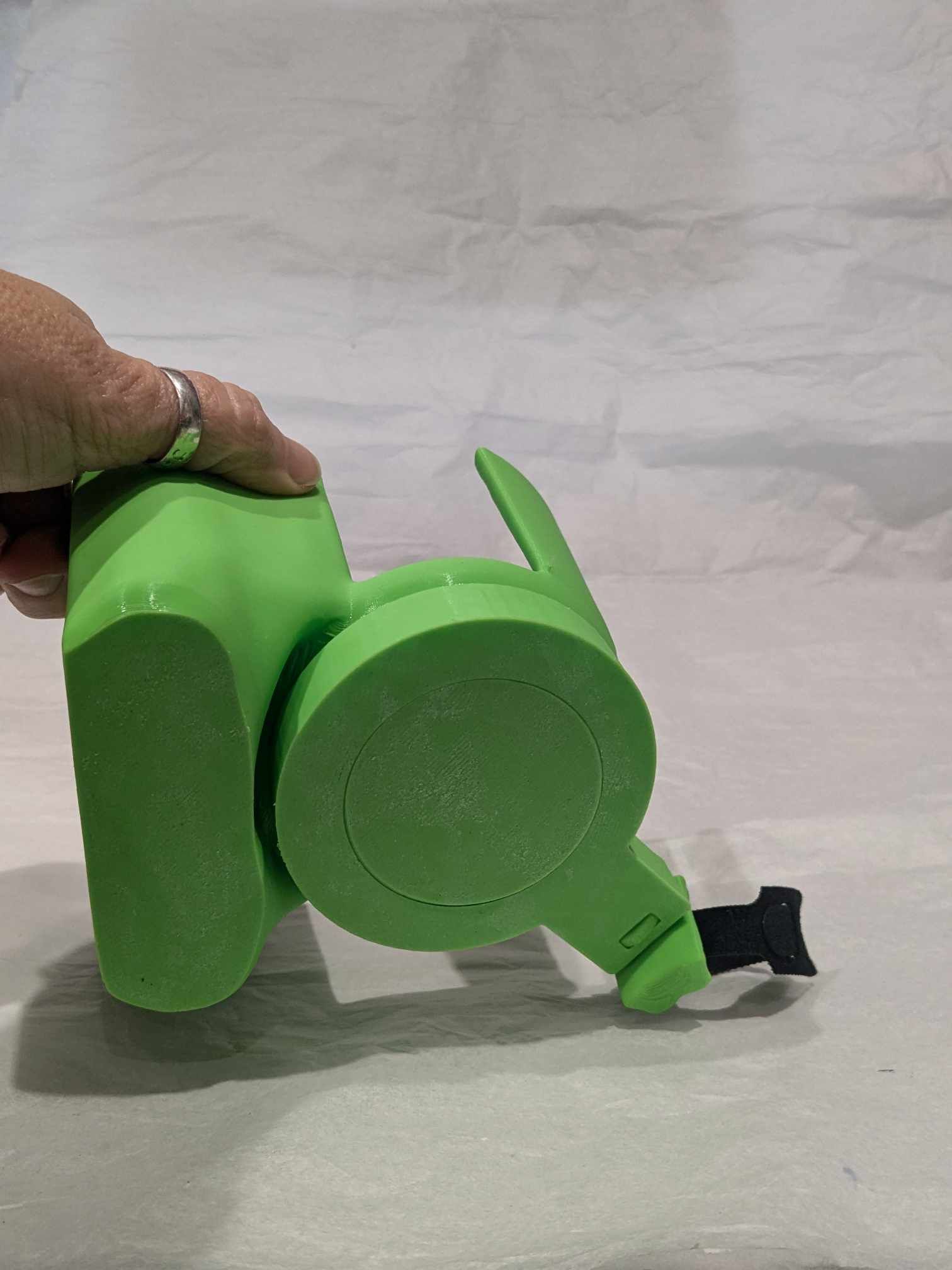 Wheelchair cup and phone holder, mobility aid, 3d printed gadget